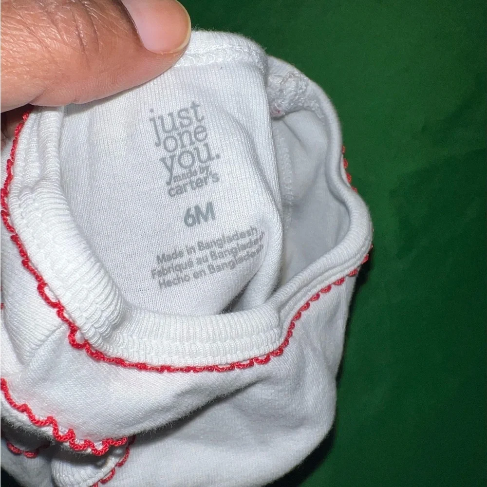 Carters charming white